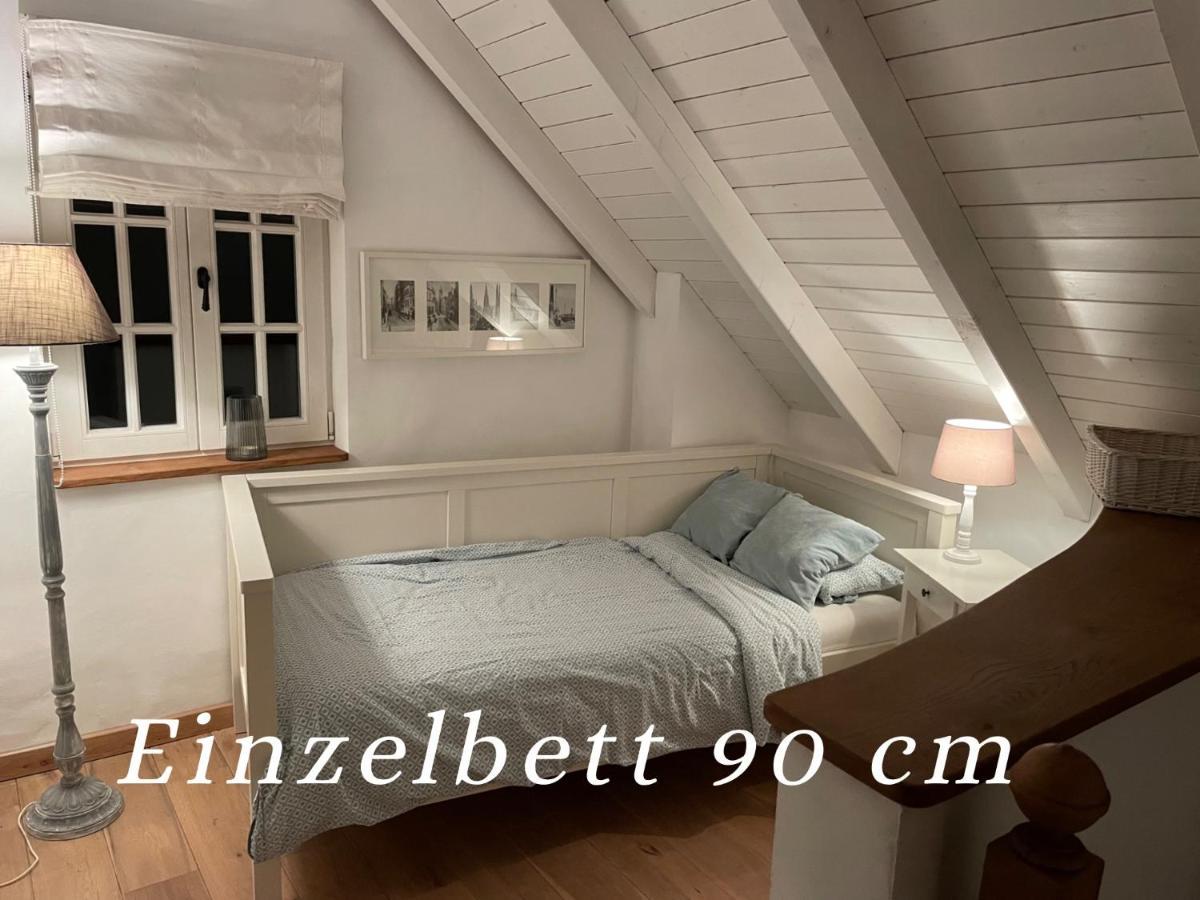 Gemuetliches Fachwerkhaus Am See Mit Kamin Warendorf Exterior foto